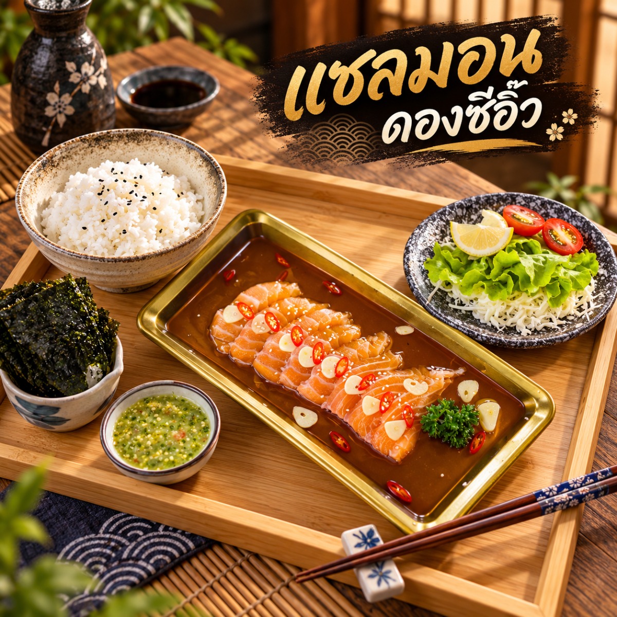 แซลมอนดอง เซ็ต